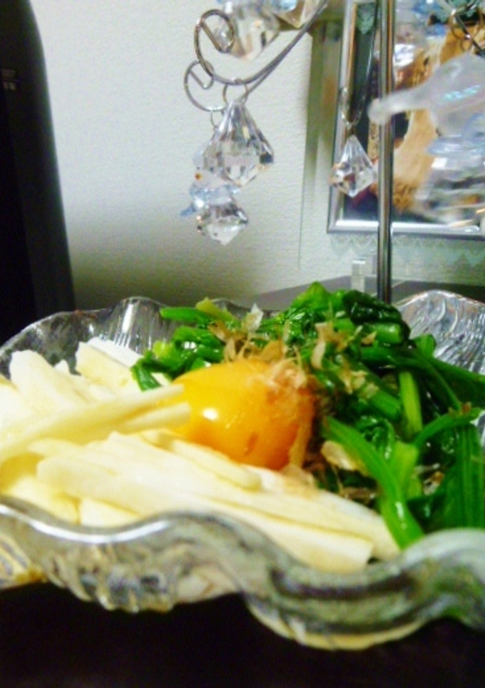 ◎長芋とほうれん草の黄味和え◎-レシピのメイン写真