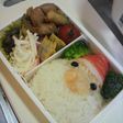 クリスマス☆サンタさん初心者キャラ弁!!