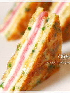 お弁当に♪クロックムッシュみたいな卵焼き-レシピのメイン写真