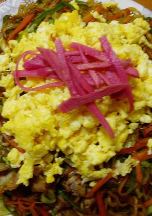ヘルシー！麺に野菜がからむ焼きそば-レシピのメイン写真
