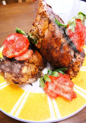 いちごとココアのフレンチトースト-レシピのメイン写真