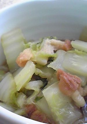 白菜と油麸の田舎煮-レシピのメイン写真