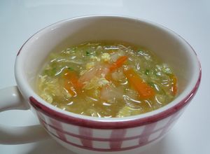 ＊簡単＊お野菜たっぷり☆春雨スープ☆-レシピのメイン写真