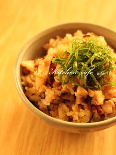 タコと塩昆布の炊き込みごはん-レシピのメイン写真