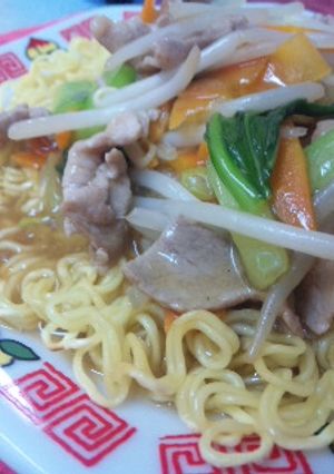 即席麺で簡単♪あんかけかた焼きそば-レシピのメイン写真