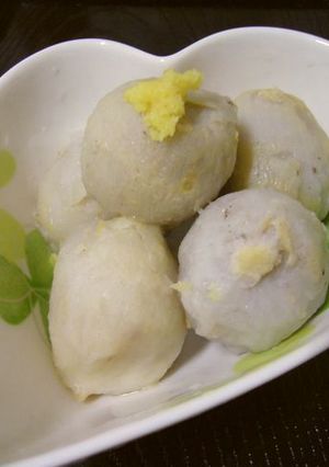 レンジで簡単調理!里芋の白だし生姜和え-レシピのメイン写真