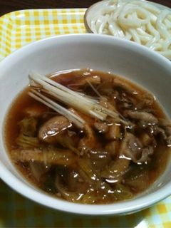 簡単絶品♬ ☆肉汁うどん☆つけ汁-レシピのメイン写真