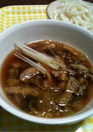簡単絶品♬ ☆肉汁うどん☆つけ汁-レシピのメイン写真