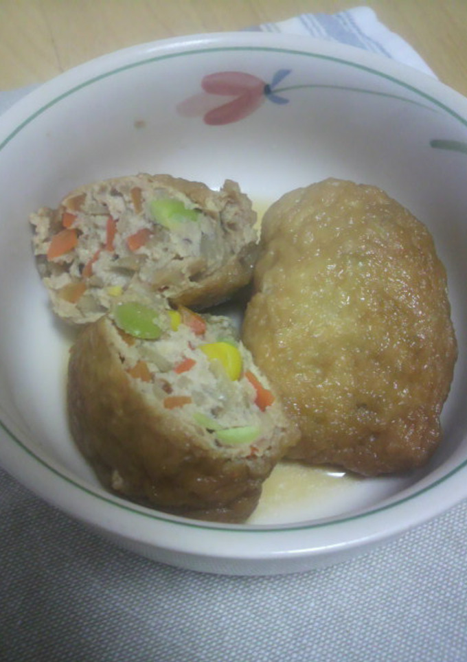具だくさんの福袋煮-レシピのメイン写真