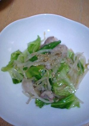 こってり？さっぱり豚バラキャベツの塩炒め-レシピのメイン写真