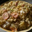 ソーセージのチャーハン