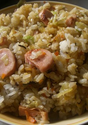ソーセージのチャーハン-レシピのメイン写真