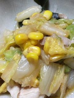 あと一品!豚肉と白菜のさっぱり和え-レシピのメイン写真