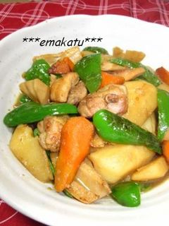 ほっこり美味*鶏と根菜の焼き煮-レシピのメイン写真
