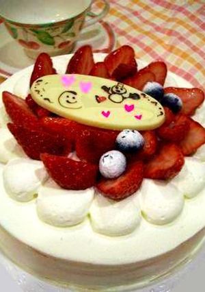 簡単♪フランボワーズのレアチーズケーキ☃-レシピのメイン写真