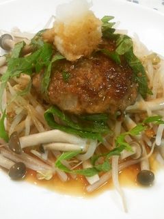 ゆずの香り 和風ハンバーグ-レシピのメイン写真
