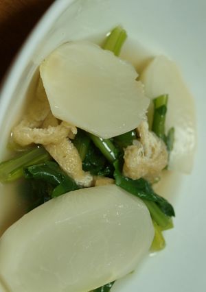 白だしで♪カブと薄揚げの簡単煮物-レシピのメイン写真