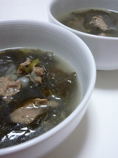 韓国のわかめスープ~ミヨック~-レシピのメイン写真