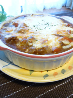 リメイク‼残ったカレーで焼きカレー♡-レシピのメイン写真