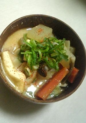 あったか☆材料入れて煮るだけ☆簡単かす汁-レシピのメイン写真