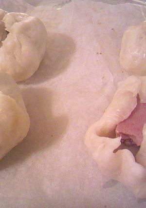 簡単：スパムを入れただけのスパム肉まん-レシピのメイン写真