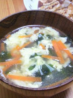 ふわふわ卵わかめスープ-レシピのメイン写真