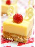 バレンタイン♥ルクエ簡単NYチーズケーキ