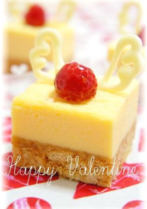 バレンタイン♥ルクエ簡単NYチーズケーキ-レシピのメイン写真