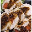 鶏胸肉のごぼう巻き☆醤油マスタードソース