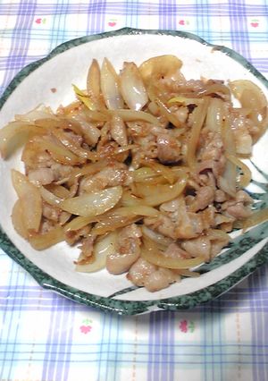 りんごで簡単☆サッパリ☆豚肉炒め-レシピのメイン写真
