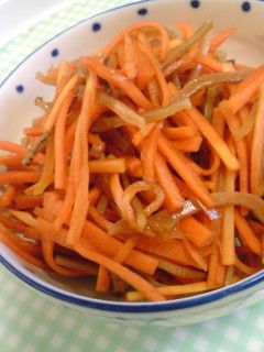 *冬のおつまみ*いかにんじん♪-レシピのメイン写真