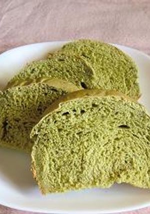 もっちり抹茶風つぶあん食パン(HB使用)-レシピのメイン写真