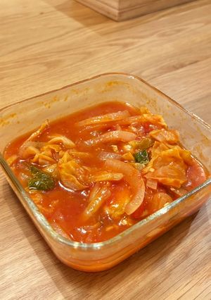 鶏胸肉のトマト煮込み🍅-レシピのメイン写真