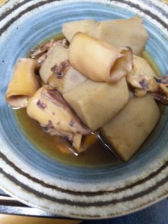 ヤリイカと里芋の煮物-レシピのメイン写真