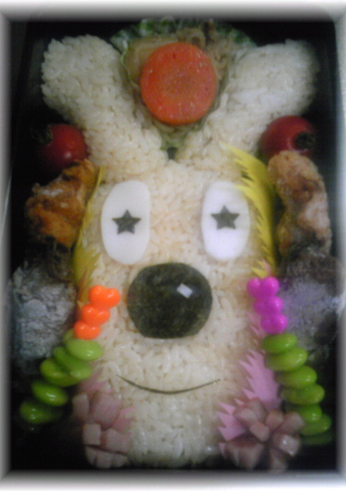 旦那用☆ギャグ弁　チーズ風-レシピのメイン写真