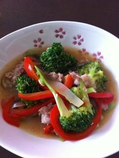 豚肉とパプリカとブロッコリーの中華炒め-レシピのメイン写真