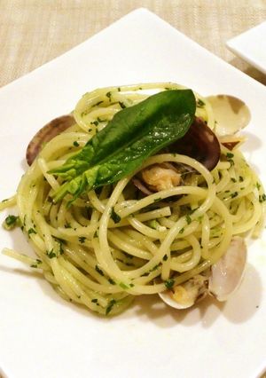 ほうれん草のジェノベーゼ風パスタ-レシピのメイン写真