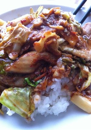 豚キム焼肉丼-レシピのメイン写真
