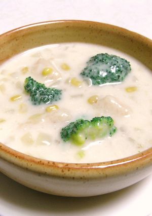 鶏胸とコーンの簡単クリームシチュー-レシピのメイン写真