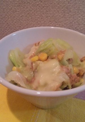 鍋におまかせ♪キャベツとツナのうま煮-レシピのメイン写真