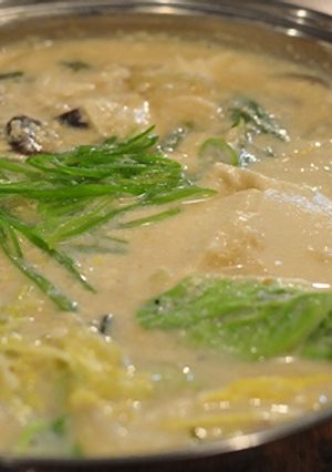 簡単！！豆腐の豆乳鍋-レシピのメイン写真
