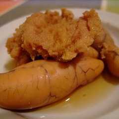 รูปของ たらこの煮つけ