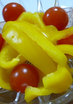 簡単一品★パプリカとミニトマトのマリネ★-レシピのメイン写真