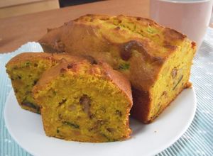 しっとりかぼちゃとクルミのパウンドケーキ-レシピのメイン写真