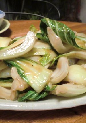 あっという間！青梗菜だけ炒め-レシピのメイン写真