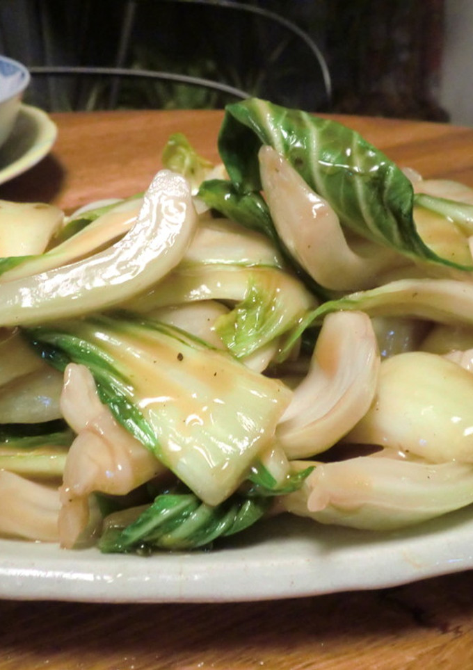 あっという間！青梗菜だけ炒め-レシピのメイン写真