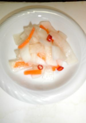 寿司酢で甘辛大根づけ！-レシピのメイン写真