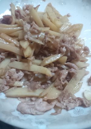 にんにく醤油で!!豚肉とじゃがいも炒め-レシピのメイン写真