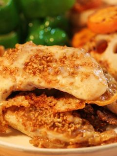 ささ身のカリカリチーズ焼き~ゴマ~-レシピのメイン写真