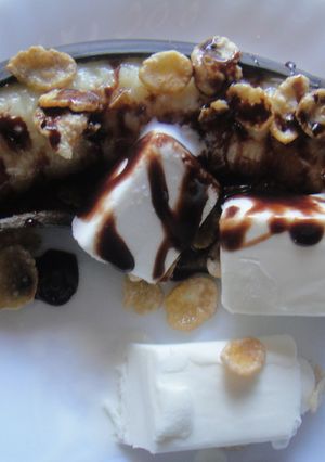 焼きバナナのバニラアイス添え-レシピのメイン写真